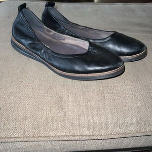 Cole Haan OriginalGrand Ballet Flats Womens Sz 9 B Black Leather Shoes Slip On